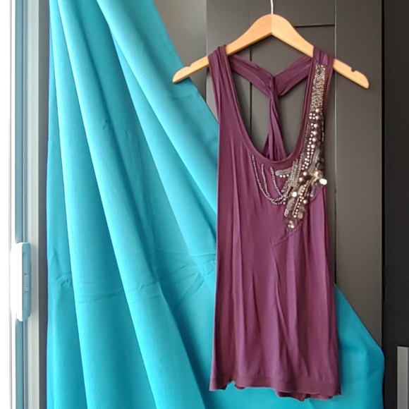 Kenneth Cole Reaction Sequined Tank - Picture 1 of 5